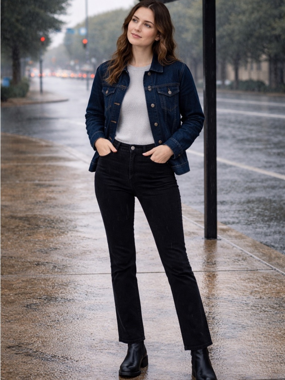 COTTON ON Slim Straight Women’s Jean High Rise Size 4